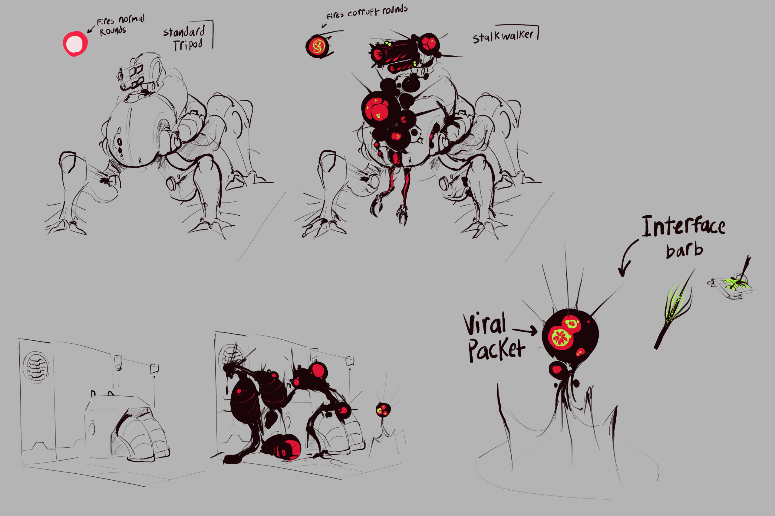 Enemy Concepting 1