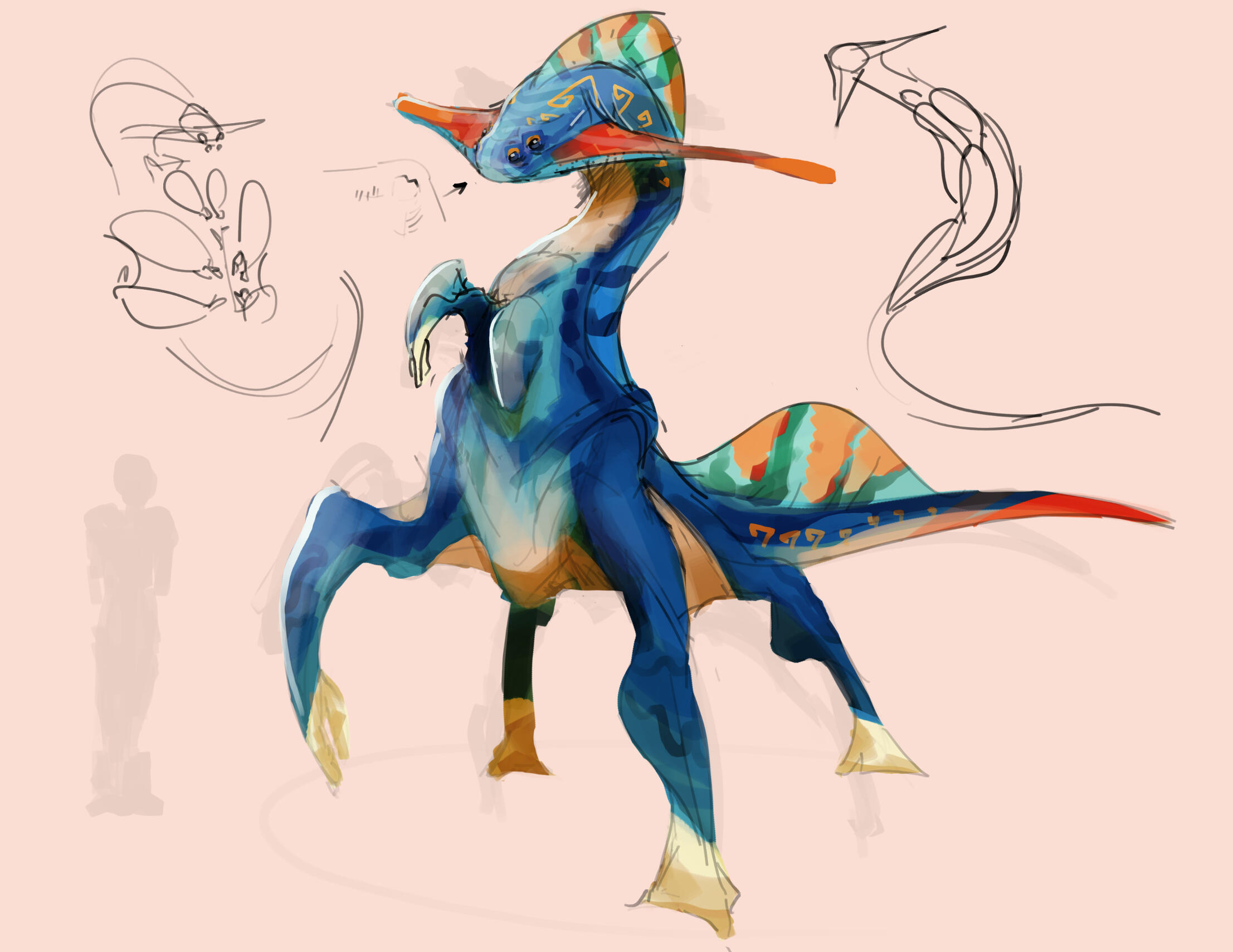 Maker Creature | Digital Illustration | 2025