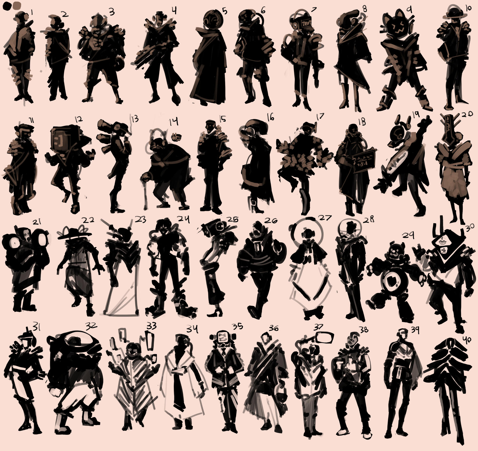 Future Fashion Silhouettes | Digital Illustration | 2025